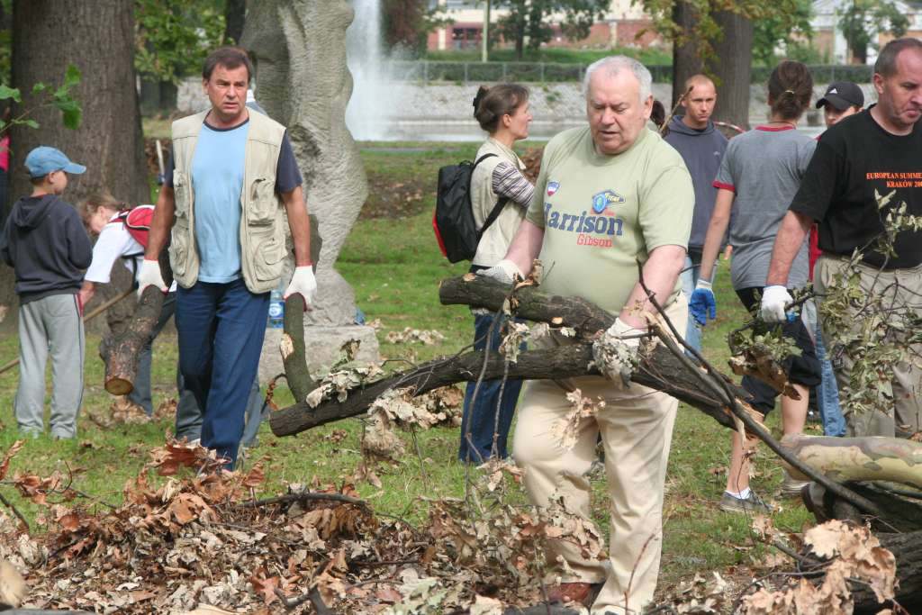 Czyn społeczny w parku