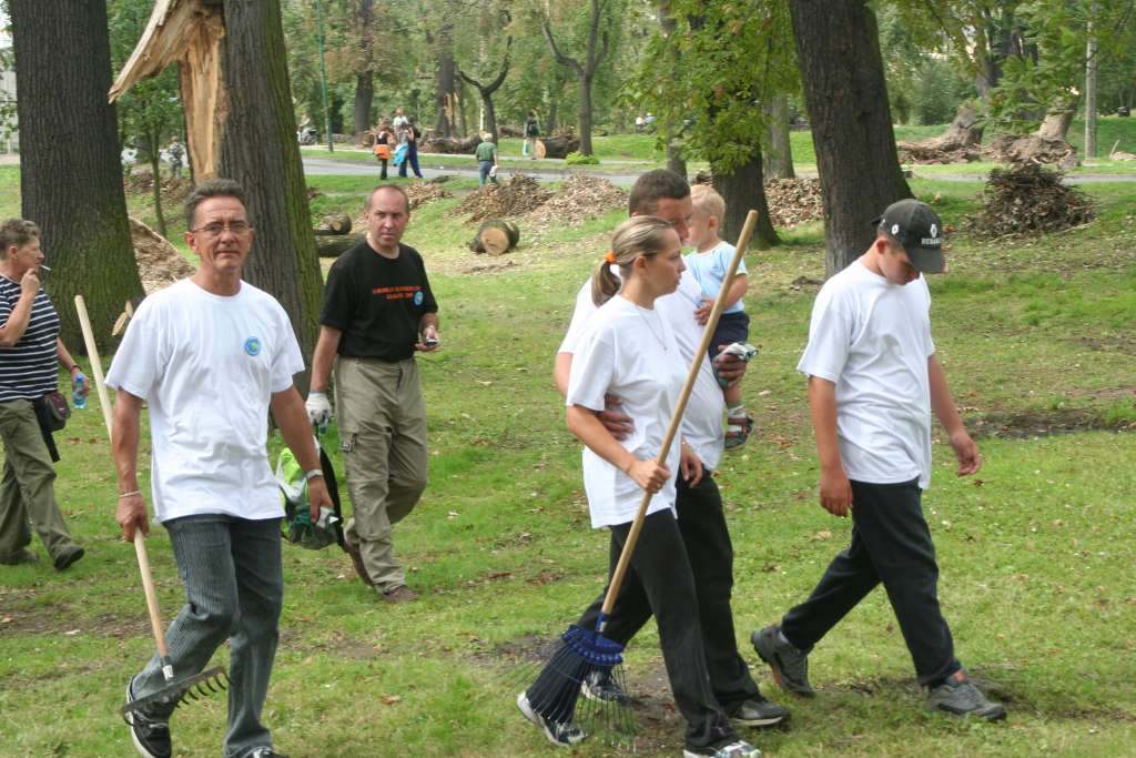 Czyn społeczny w parku