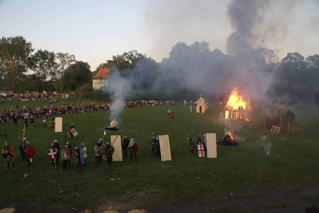 Oblężenie klasztoru w Lubiążu cz. 1