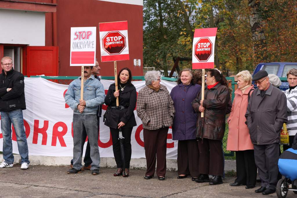 Stop odkrywce w Rzeszotarach