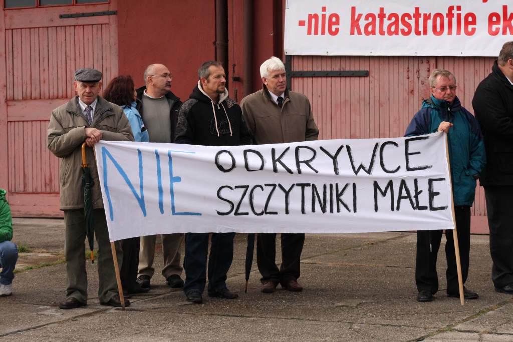 Stop odkrywce w Rzeszotarach