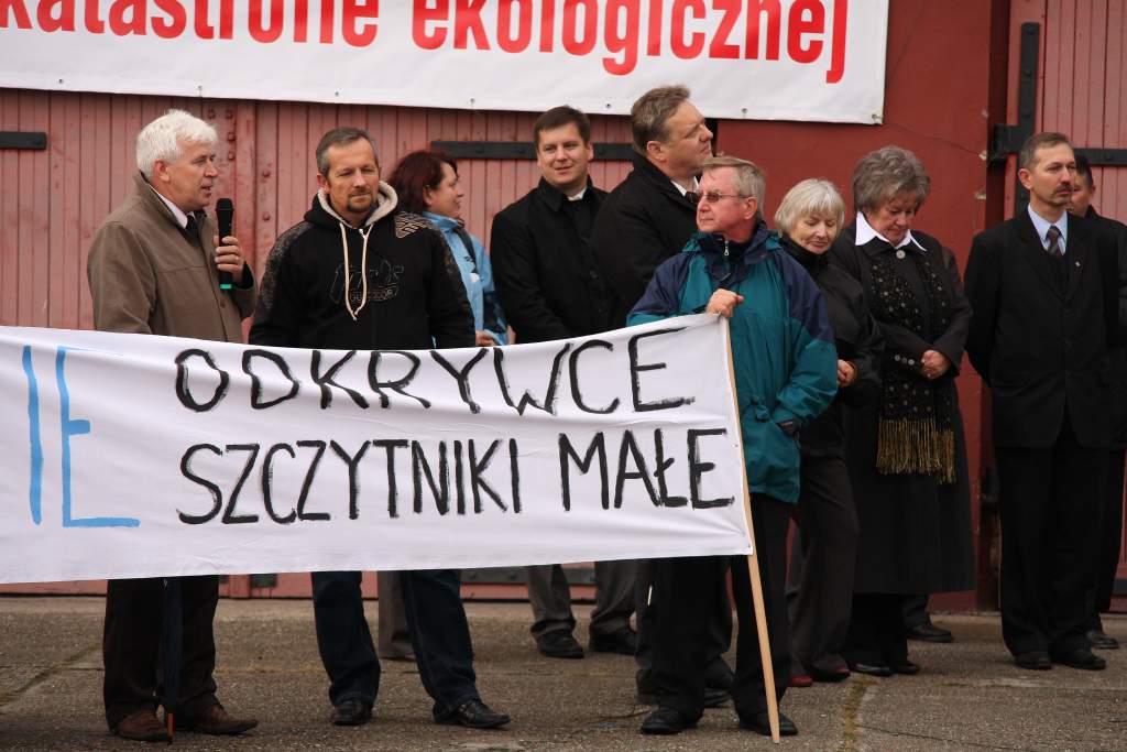 Stop odkrywce w Rzeszotarach