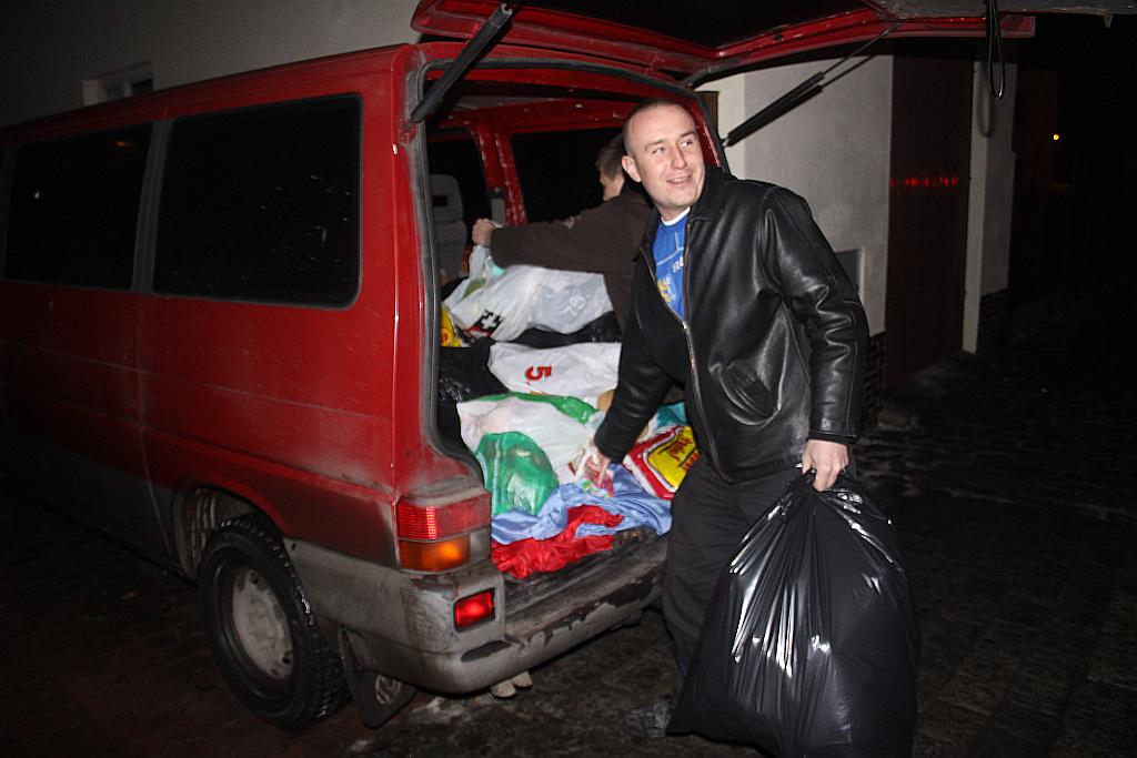 Kibice i piłkarze na Słubickiej