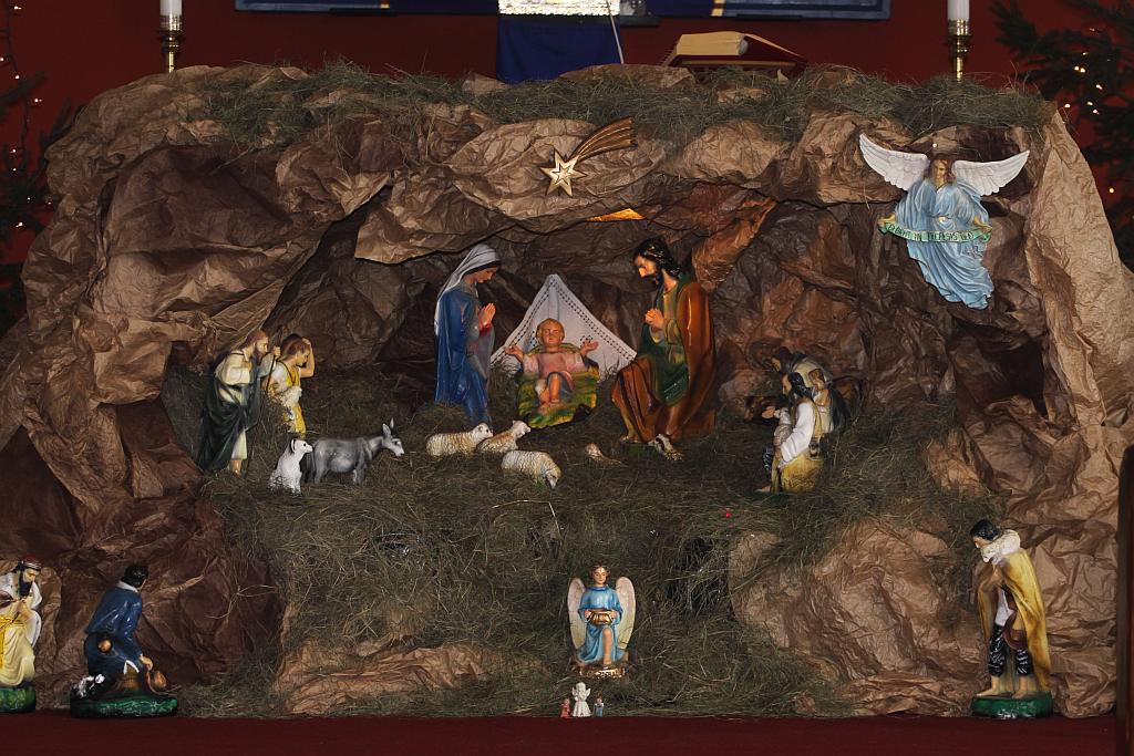 Szopki w legnickich kościołach