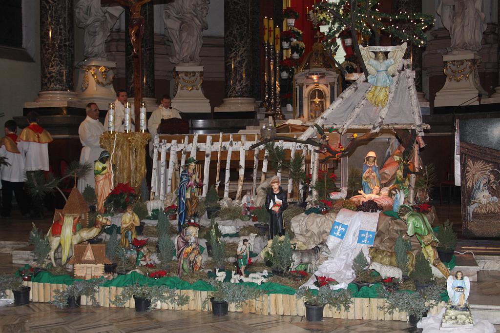 Szopki w legnickich kościołach