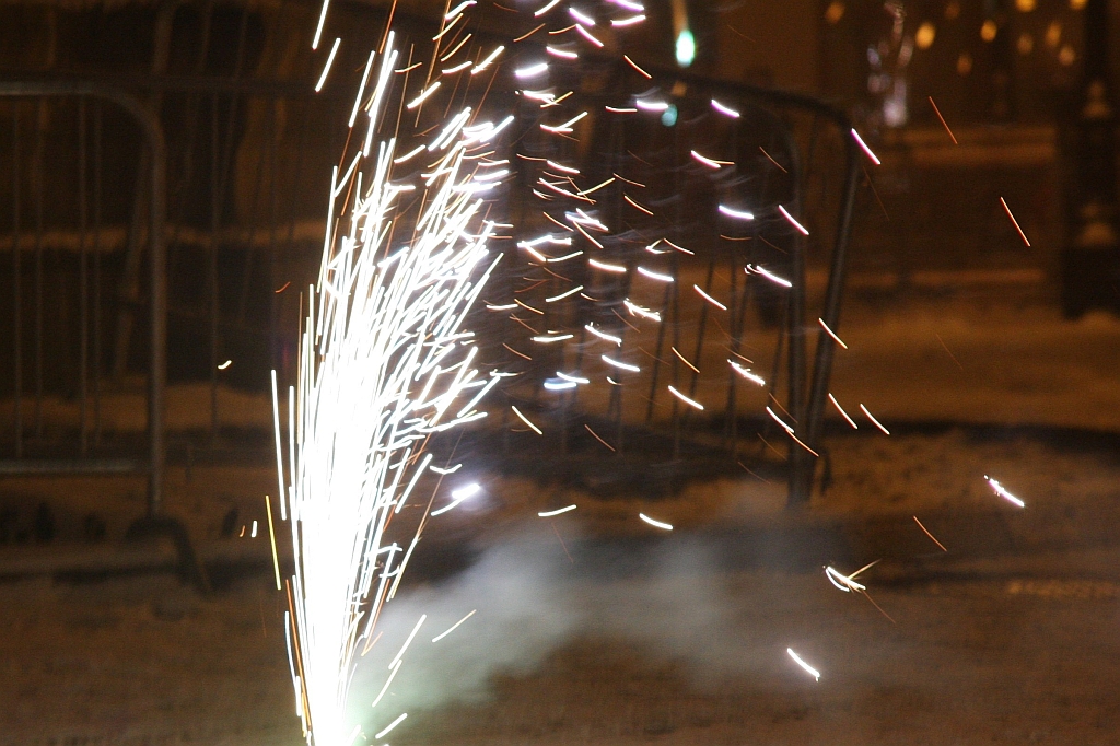 Legniczanie witali Nowy Rok