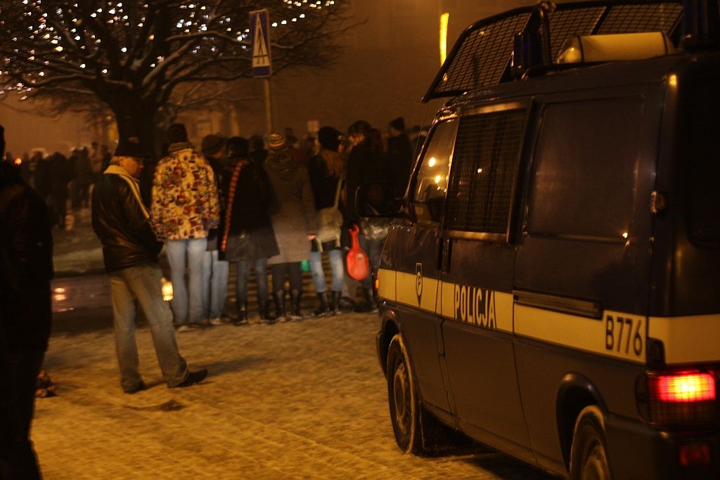 Legniczanie witali Nowy Rok