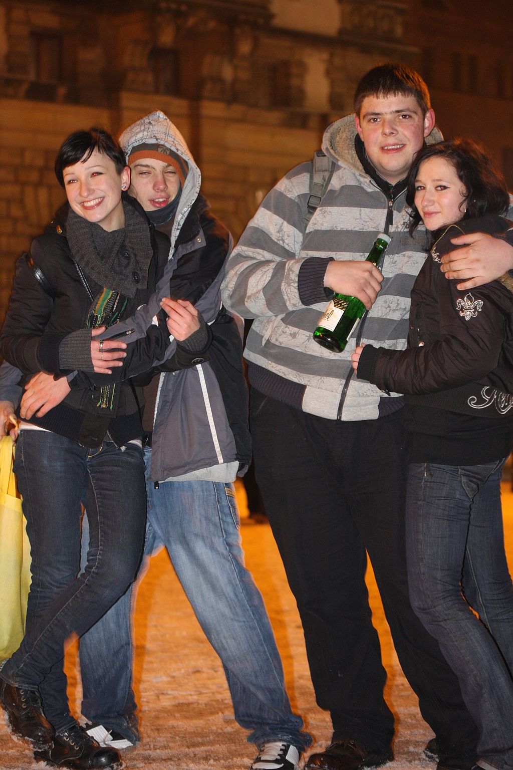 Legniczanie witali Nowy Rok