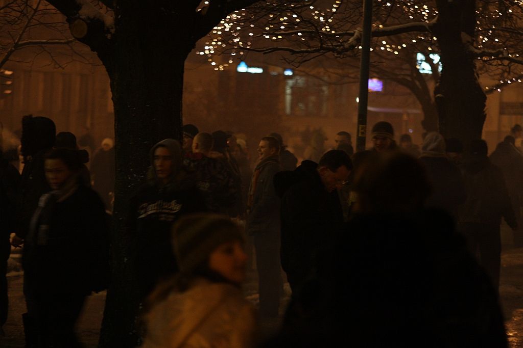 Legniczanie witali Nowy Rok