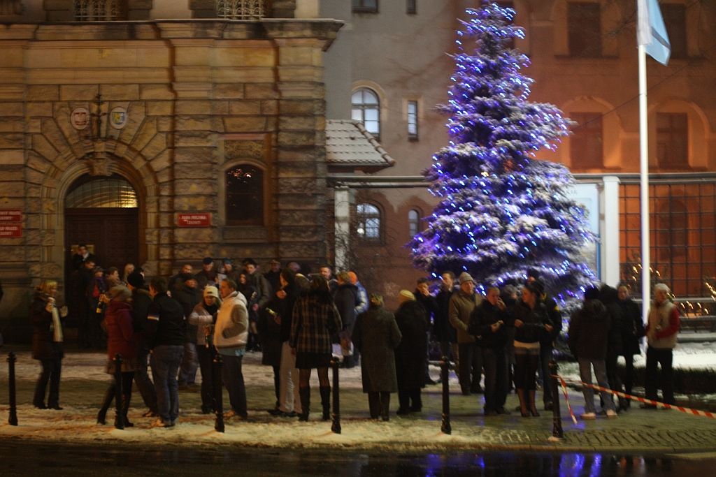 Legniczanie witali Nowy Rok