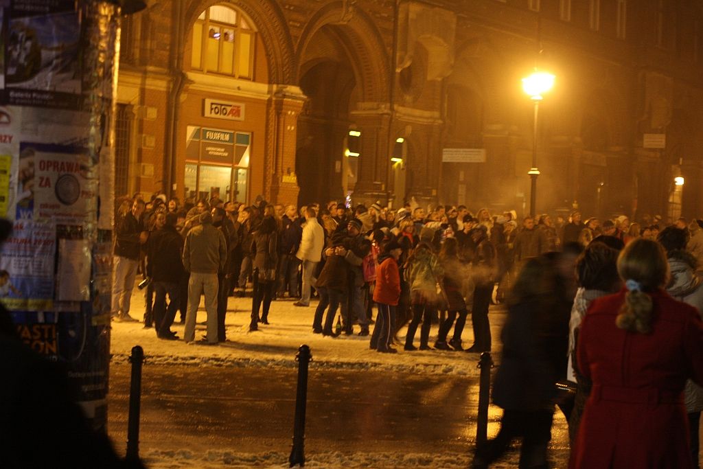 Legniczanie witali Nowy Rok