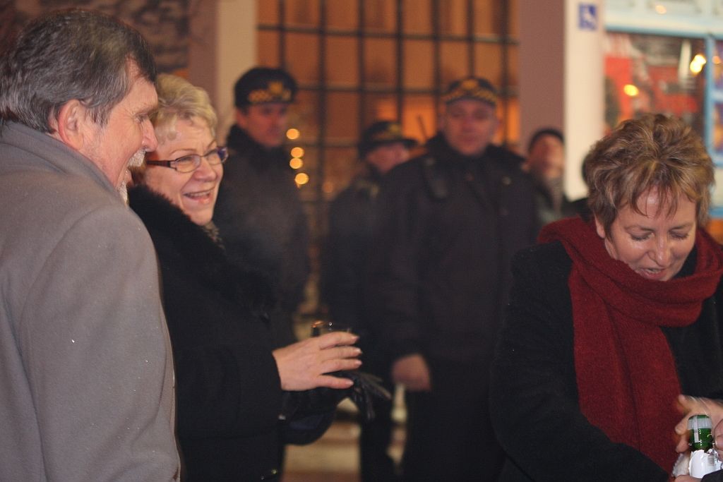 Legniczanie witali Nowy Rok