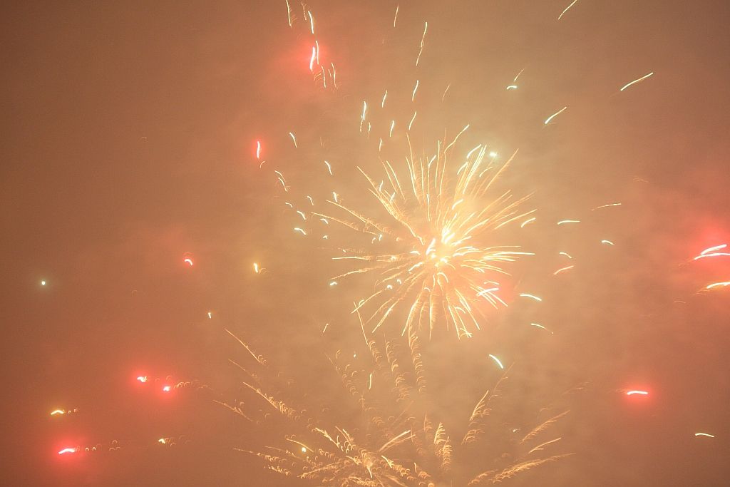 Legniczanie witali Nowy Rok