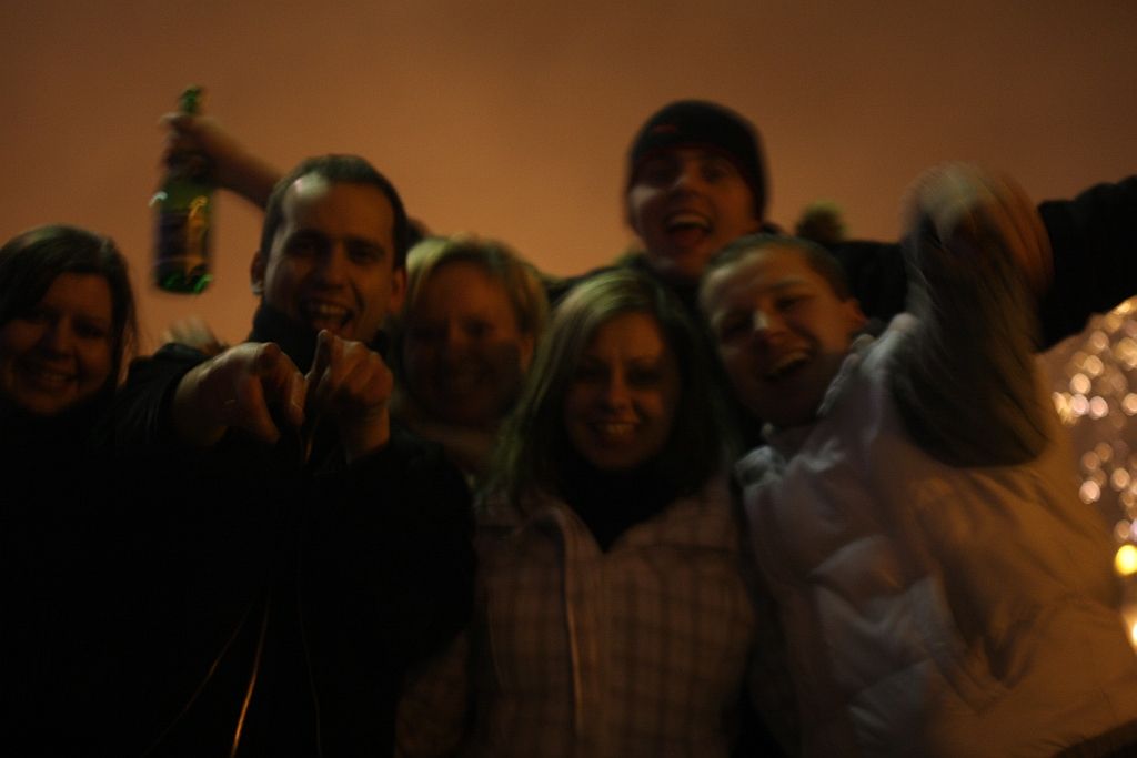 Legniczanie witali Nowy Rok