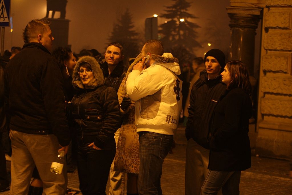 Legniczanie witali Nowy Rok