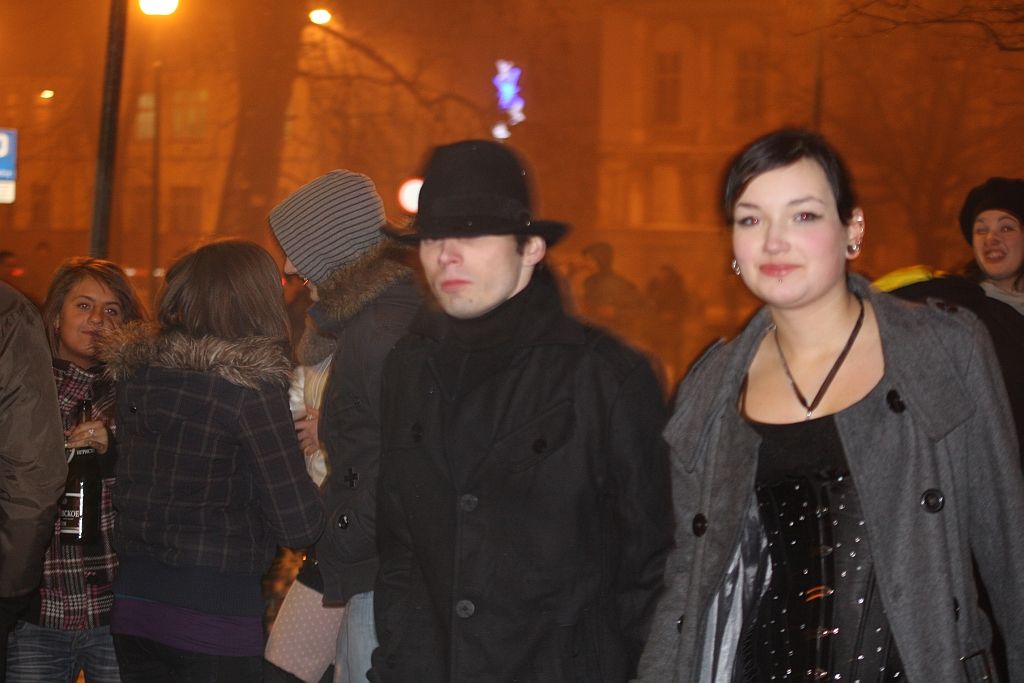 Legniczanie witali Nowy Rok