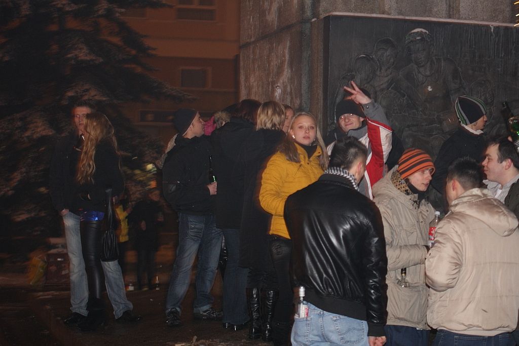 Legniczanie witali Nowy Rok