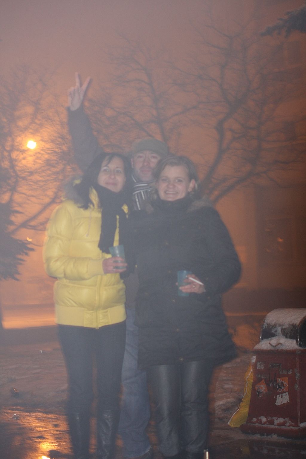 Legniczanie witali Nowy Rok