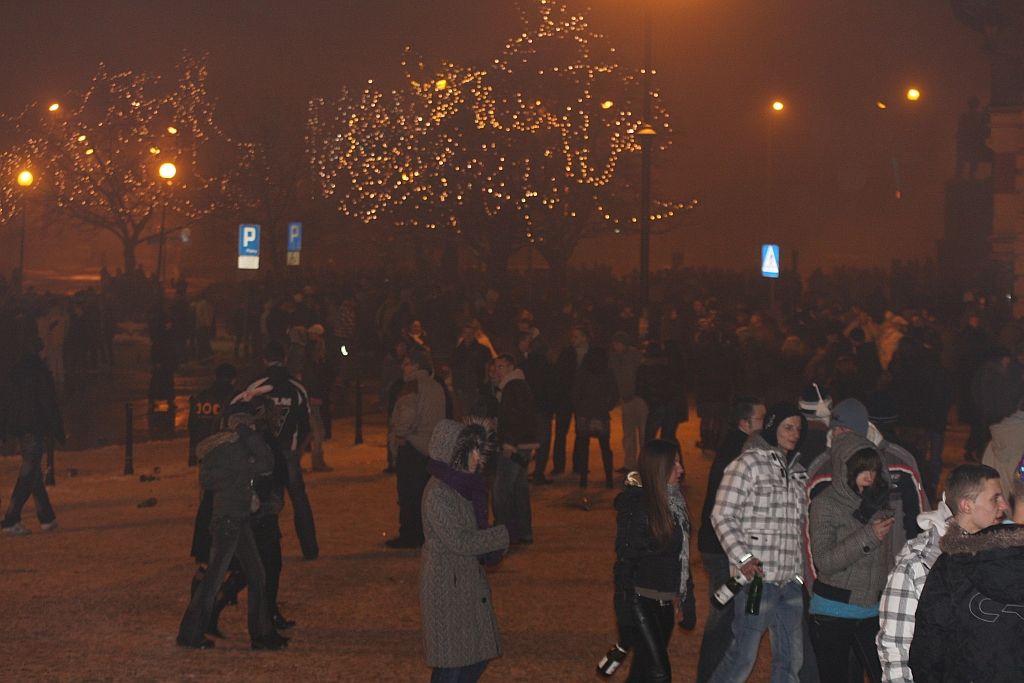 Legniczanie witali Nowy Rok