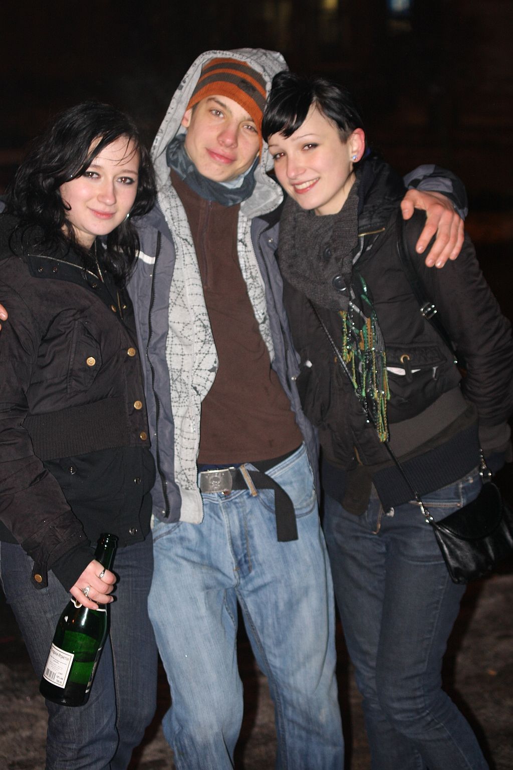 Legniczanie witali Nowy Rok