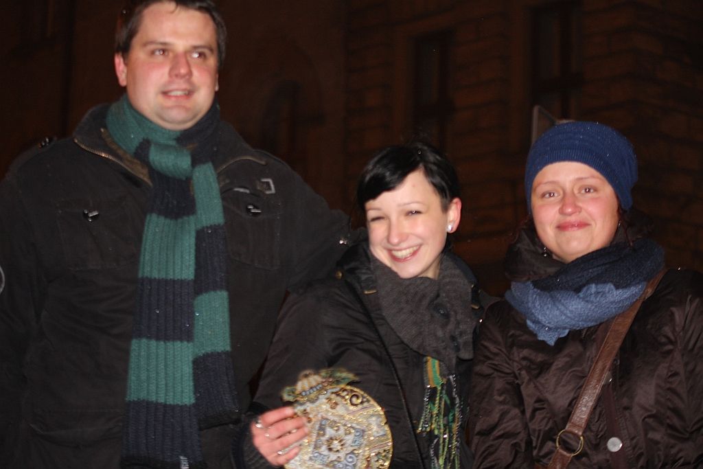 Legniczanie witali Nowy Rok