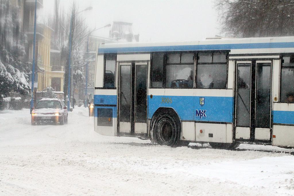 Legnica zasypana śniegiem