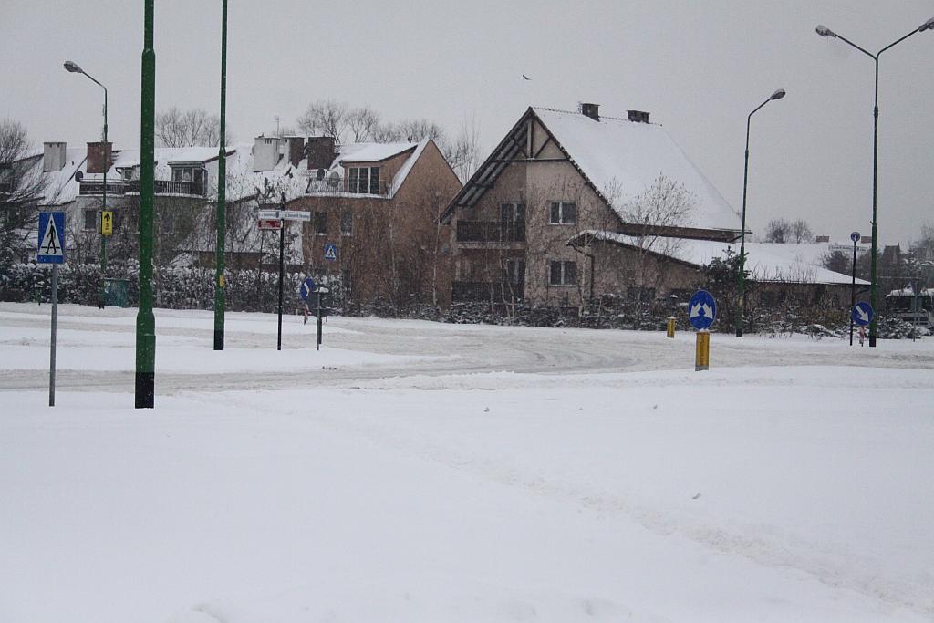 Legnica zasypana śniegiem