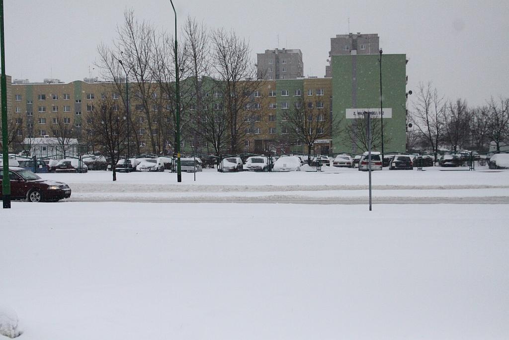 Legnica zasypana śniegiem