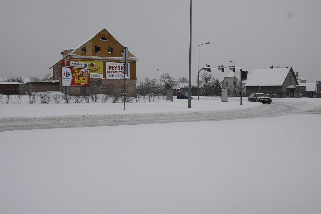 Legnica zasypana śniegiem