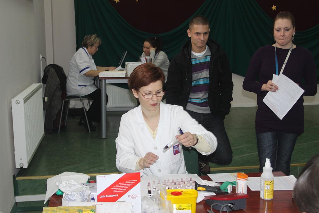 Młodzież z Henrykówki oddała krew