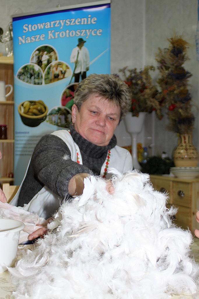 Darli pierze w Krotoszycach