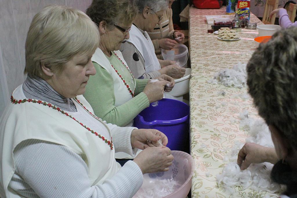 Darli pierze w Krotoszycach