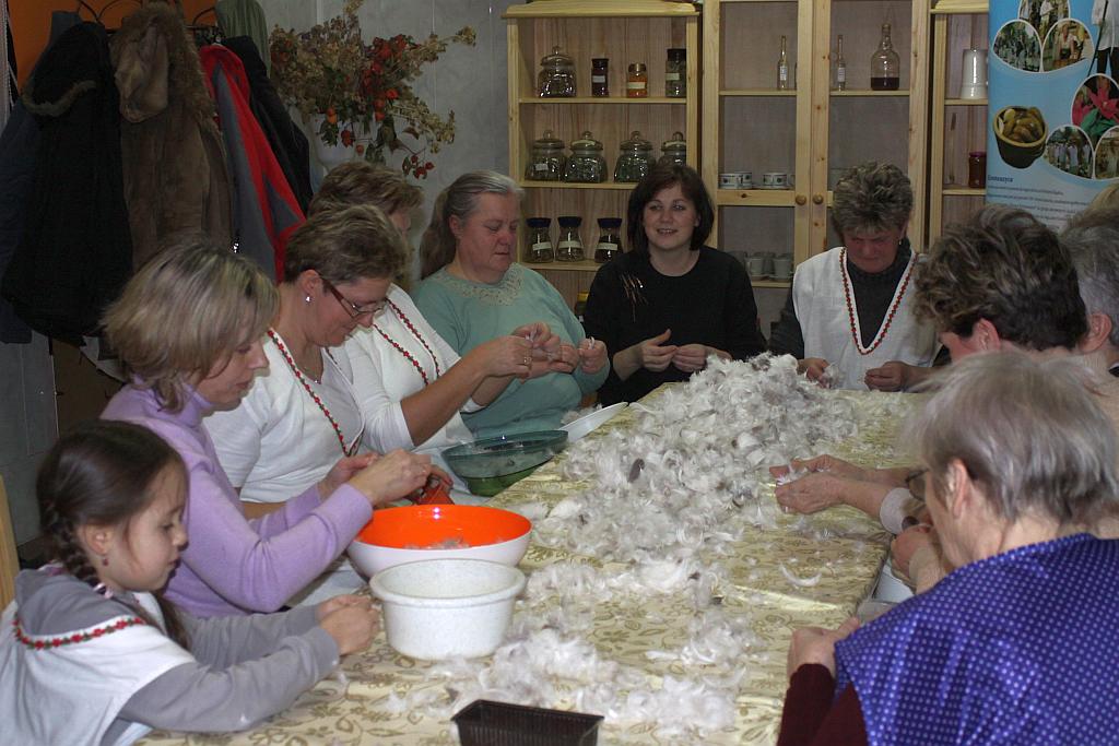 Darli pierze w Krotoszycach