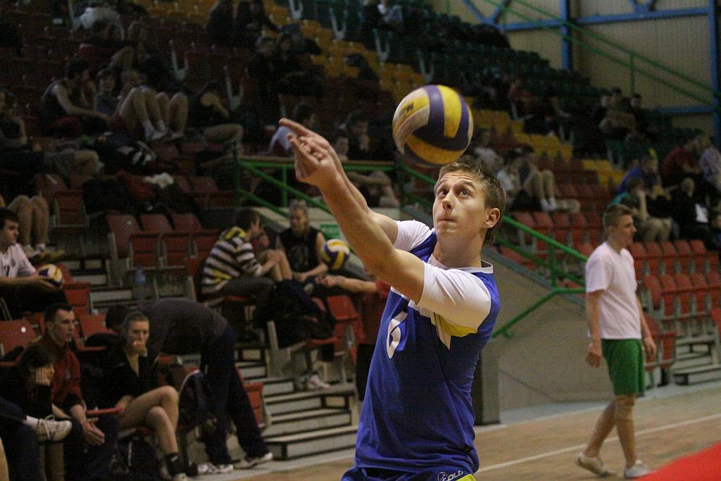 Siatkówka z kwiatkiem