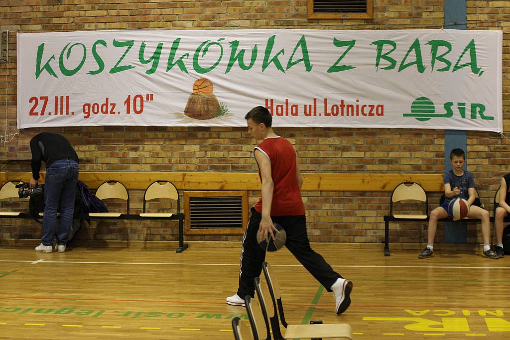 Koszykarskie trójki z Babą