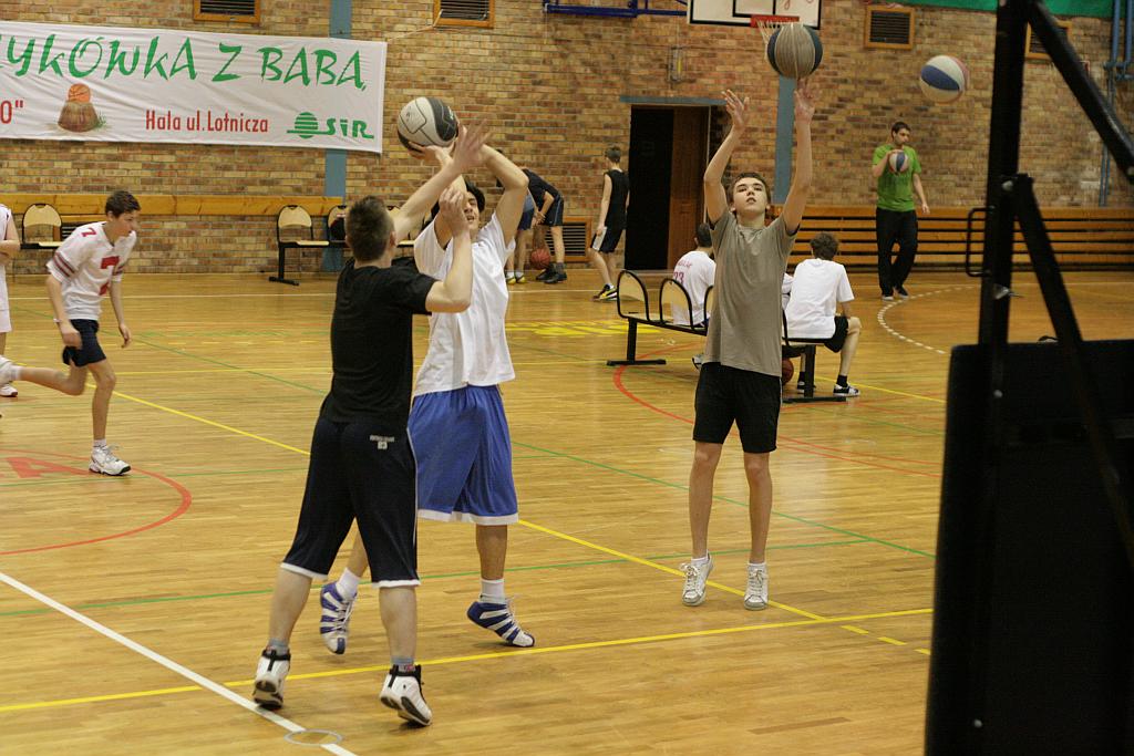Koszykarskie trójki z Babą cz2