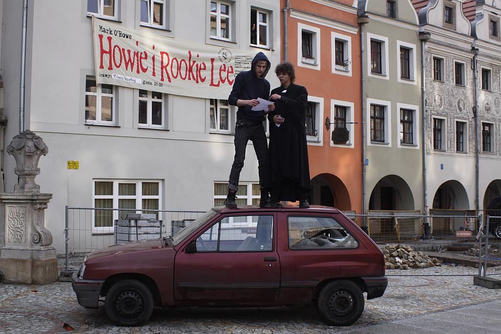 Happening z okazji Dnia Teatru