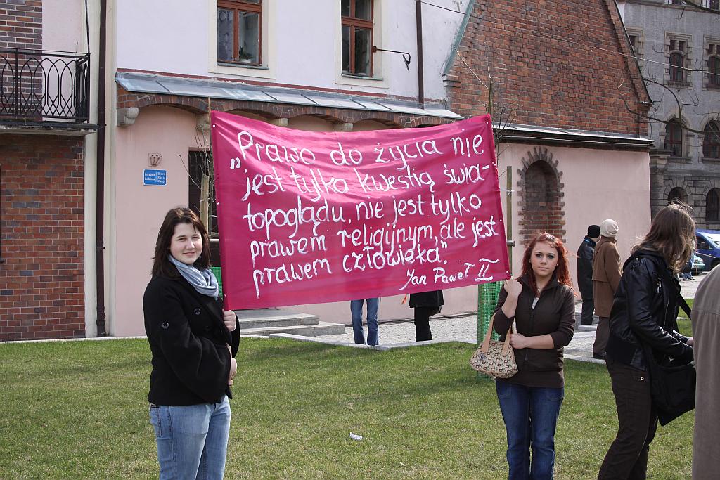 Maszerowali w obronie życia