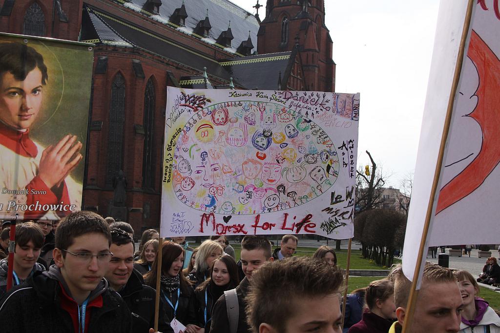 Maszerowali w obronie życia