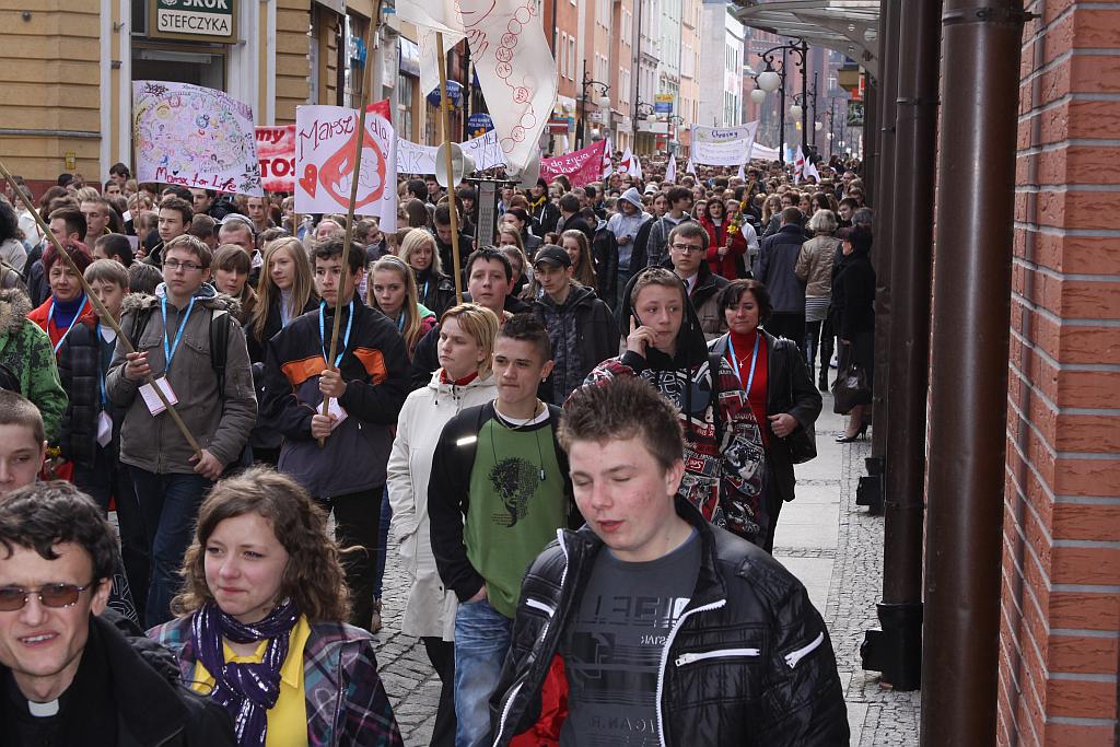 Maszerowali w obronie życia
