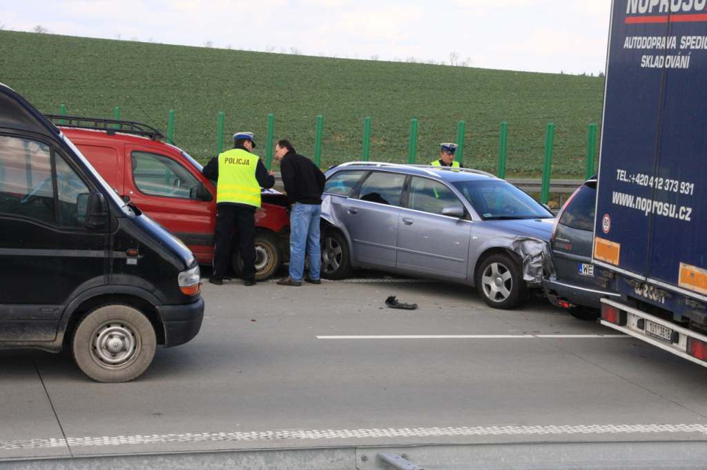 Wypadek i kolizja. A4 zakorkowana