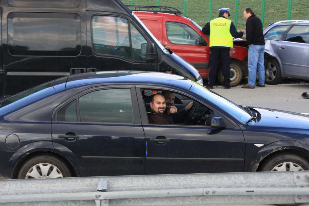 Wypadek i kolizja. A4 zakorkowana