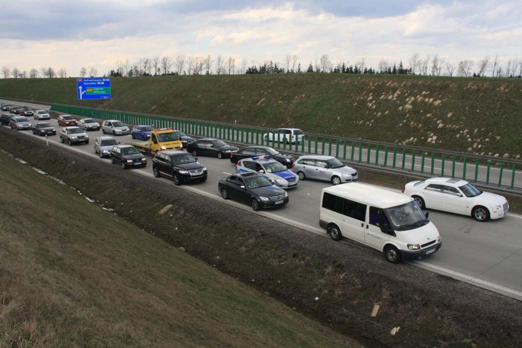 Wypadek i kolizja. A4 zakorkowana