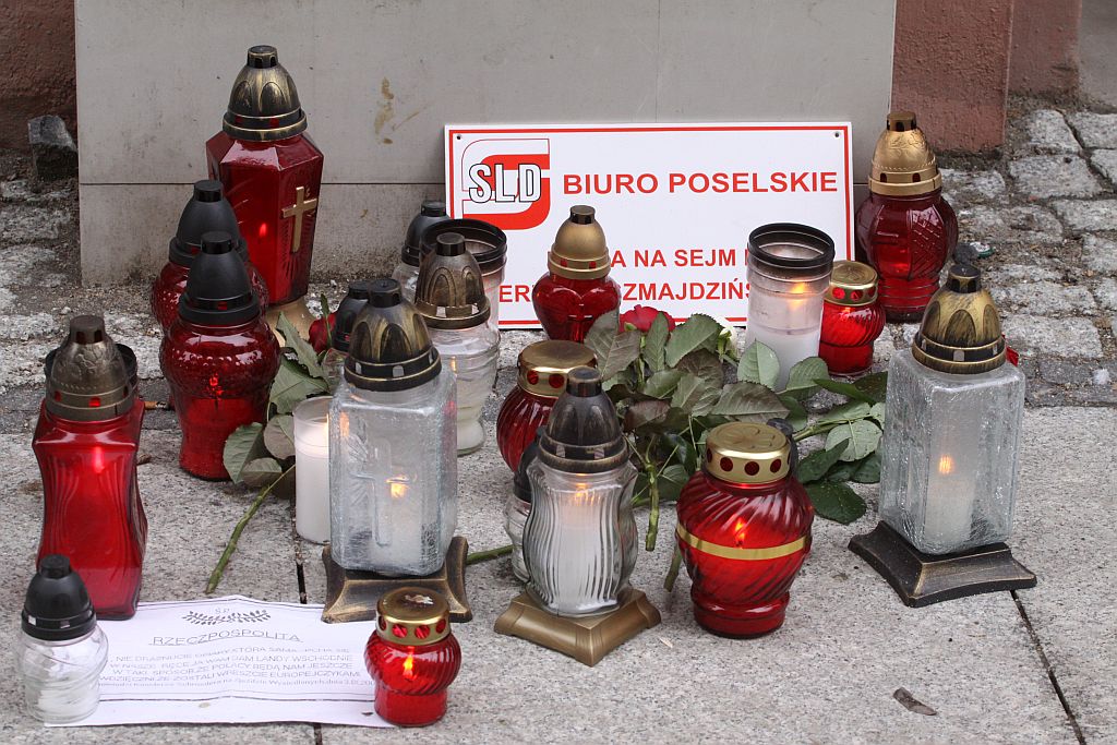 Żałoba na legnickich ulicach