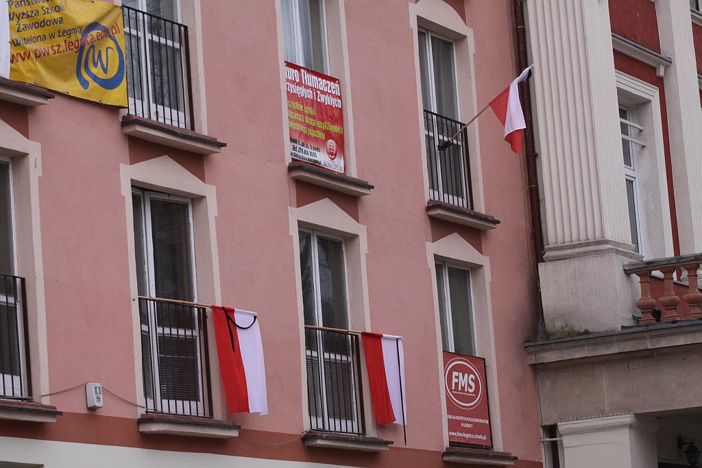Żałoba na legnickich ulicach