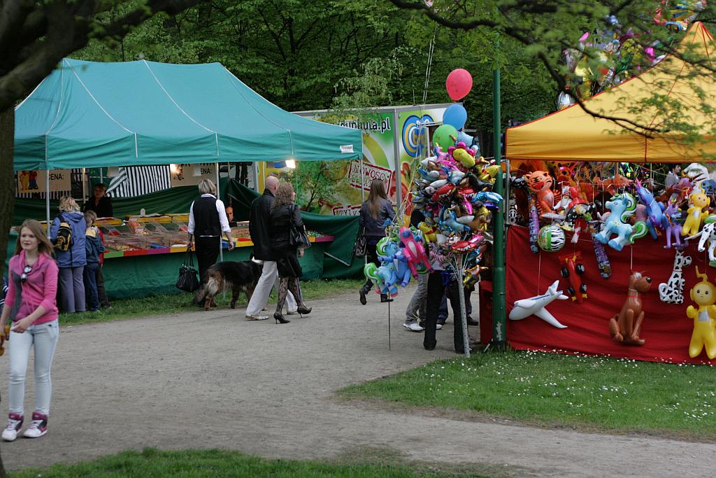 Majówka w parku