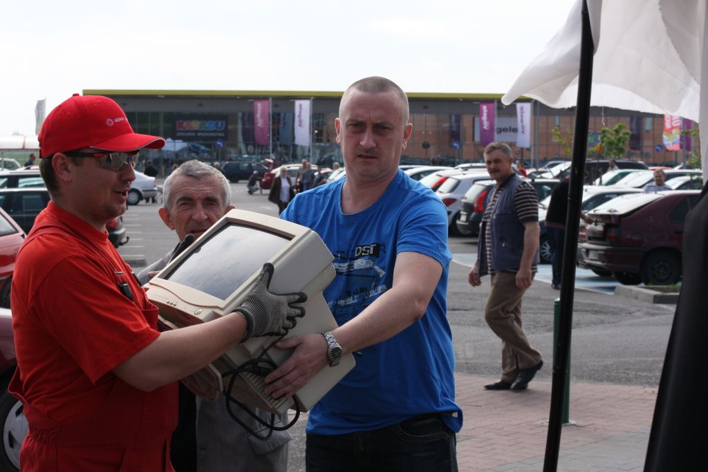 Sadzonki za żużyty telewizor lub pralkę