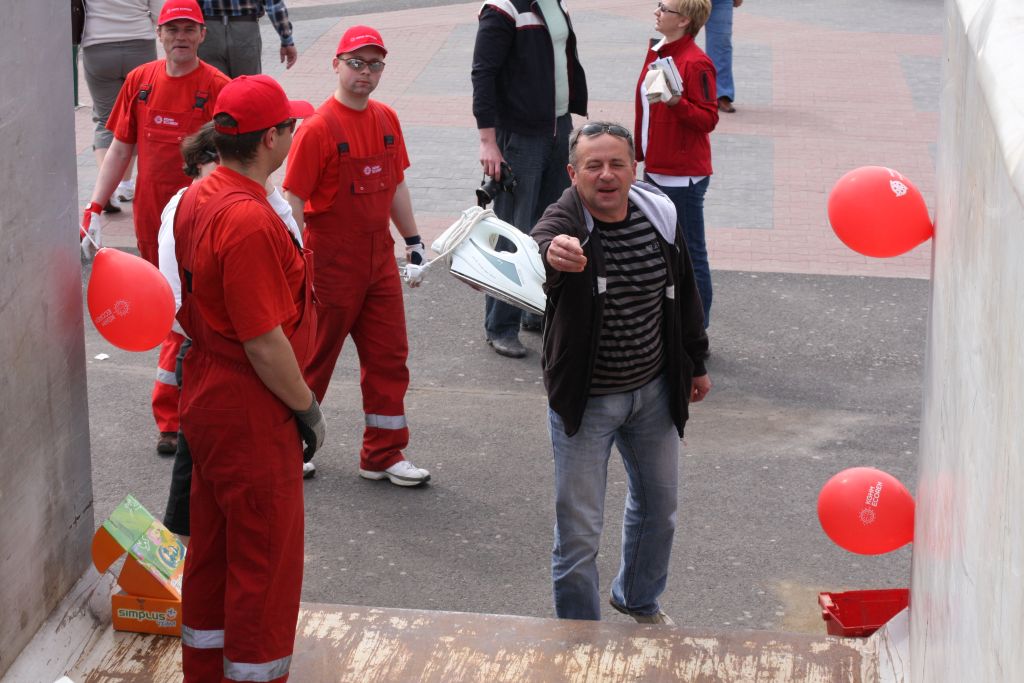 Sadzonki za żużyty telewizor lub pralkę