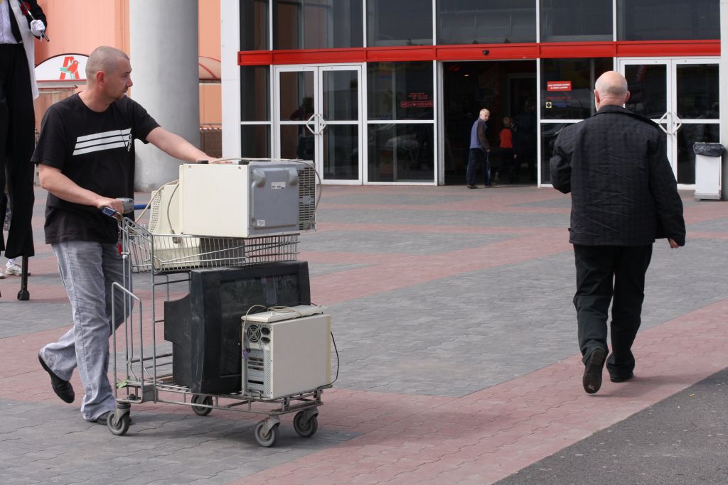 Sadzonki za żużyty telewizor lub pralkę