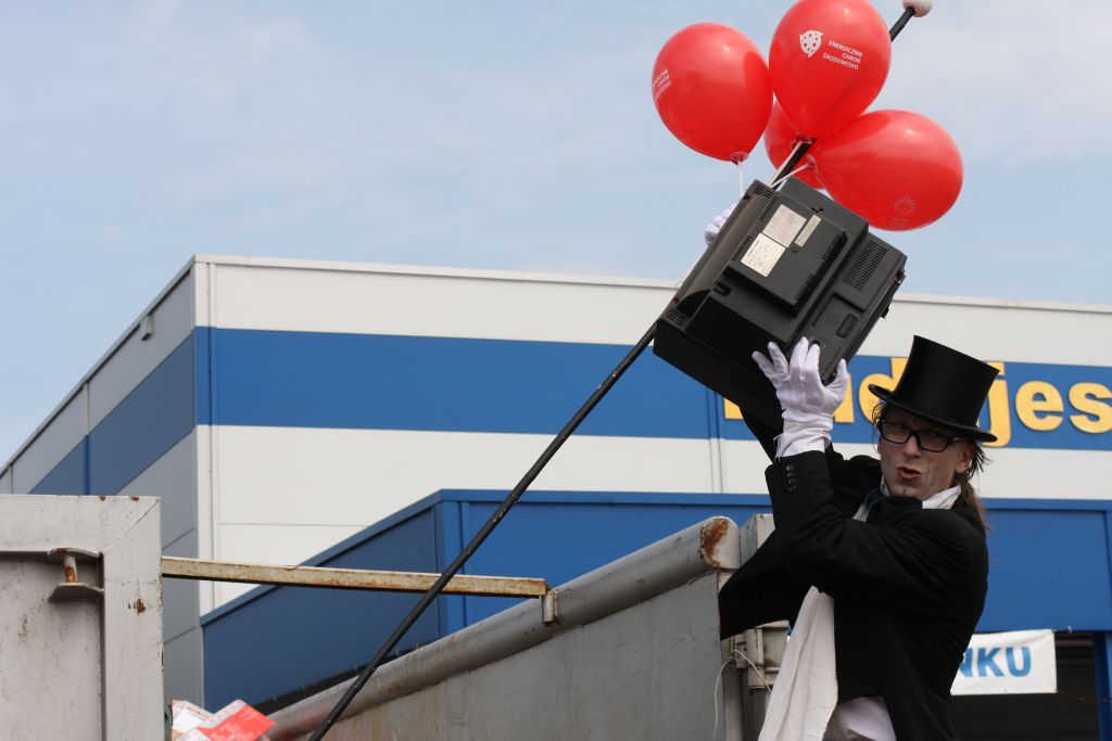 Sadzonki za żużyty telewizor lub pralkę
